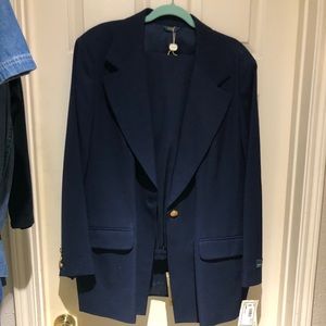 NWT Navy Suit - Perfect Condition!